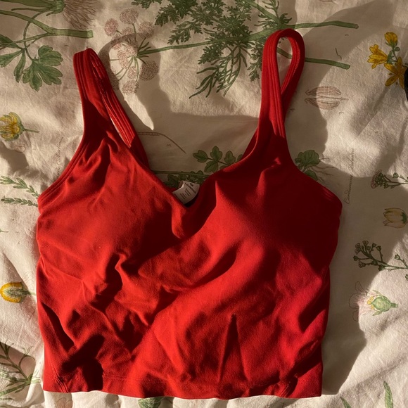 Lululemon Lunar New Year Align Tank Top
Dark Red with Gold EUC - Picture 5 of 10